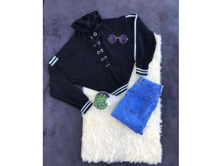 Crop hoodie