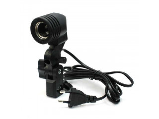 E27 Socket Flash Umbrella Bracket For Video Light Bulbs