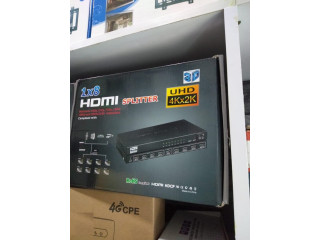 4K 1 By 8 HDMI Splitter