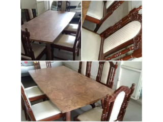 Wooden 6 Seater Dining Table