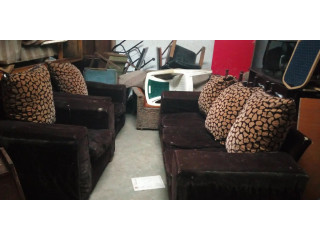 Brown Sofa Set