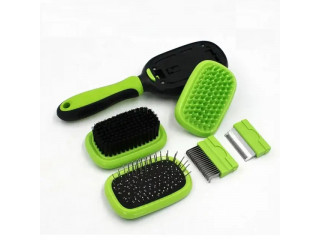 5 in 1 Pet Grooming Set Brush Kit