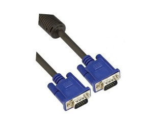 VGA Cable 10m (Male to Male) - Blue Black